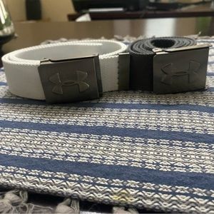 Two Under Armour Web Belts